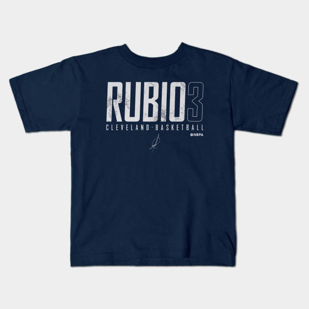 Ricky Rubio Cleveland Elite Kids T-Shirt by TodosRigatSot